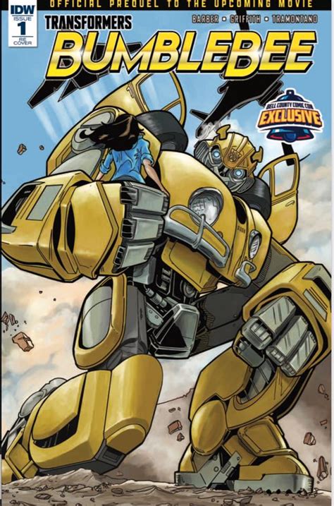 Official Bumblebee Movie Prequel Bell County Comic Con Exclusive