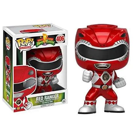 Funko Poewr Rangers Mighty Morphin Pop Television Red Ranger Vinyl