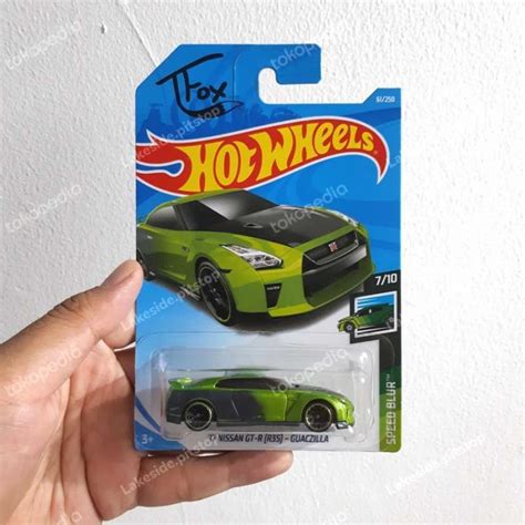 Jual Hot Wheels Nissan Gt R R Hijau Guaczilla Di Seller Lakeside Pitstop Cimahpar Kota