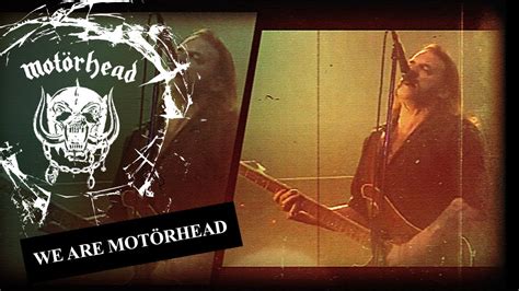 Motörhead We Are Motörhead Official Video Youtube Music