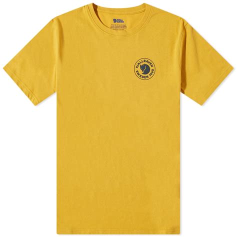 Fj Llr Ven Logo T Shirt Ochre End Ca