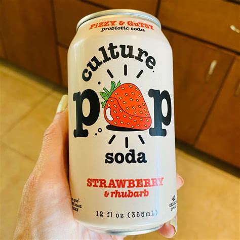 Culture Pop Soda Strawberry And Rhubarb Reviews Abillion