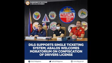 Single Ticketing System Sa Metro Manila Suportado Ng DILG News Flash