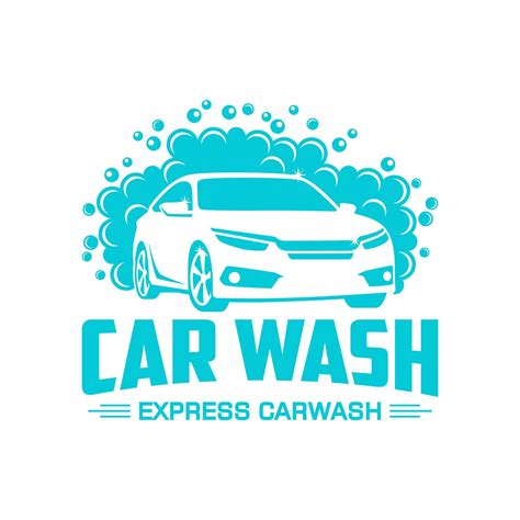 Car Wash Logo Design Vector Template 6862674 Vector Art At Vecteezy