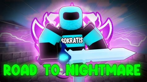 ROAD TO NIGHTMARE PT 1 ROBLOX BEDWARS YouTube