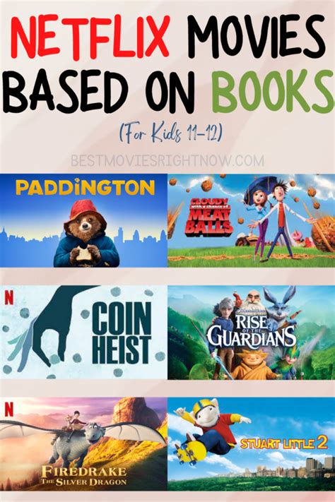 Netflix Movies Based on Books (For Kids 11-12) - Best Movies Right Now