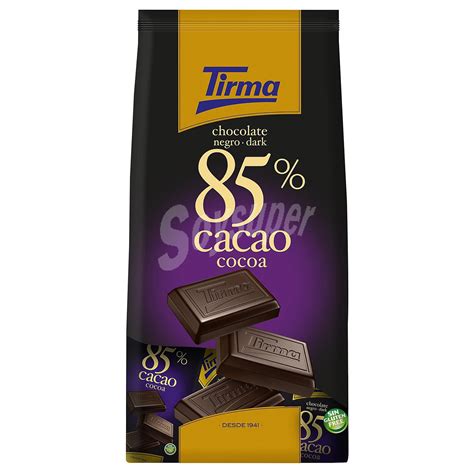 Tirma Chocolate 85 Cacao Bolsa 210 G