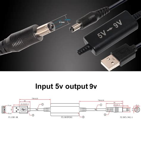 Dc Set Up Emulator Trigger Cable 5v To 9v Step Up Converter Boosting