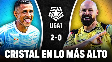 CRISTAL GANA CON GOL DE YOTUN Y ES LIDER CAUTERUCCIO REGRESÓ CRISTAL