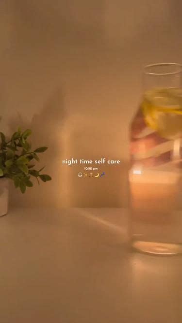 Night Time Self Care In Night Care Routine Skin Care Routine