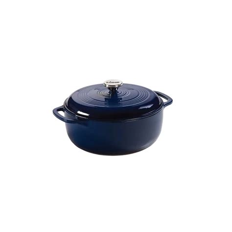 Lodge Enamel Dutch Oven, 6Qt, Indigo | The Home Depot Canada