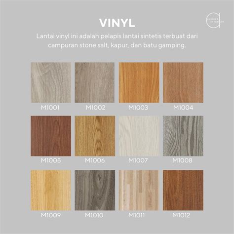 Jual Lantai Vinyl Kode M Spc Flooring Tebal Mm Motif Kayu