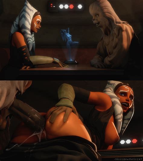 Rule 34 1boy 1girls Ahsoka Tano Alien Ass Ass Grab Bar Before And After Bent Over Bent Over