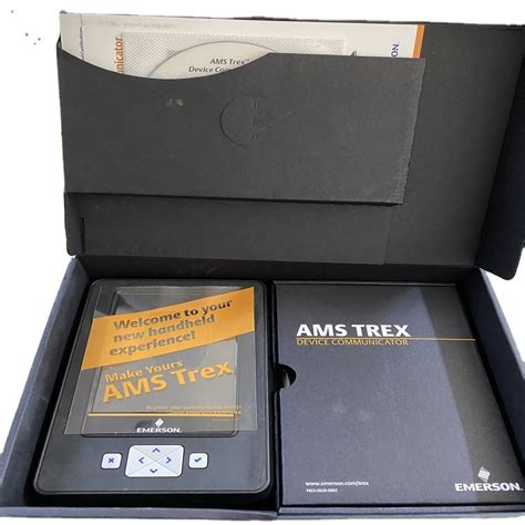 Emerson Ams Trex Device Communicator Ip Hart Field Communicator