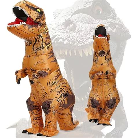 Disfraz Inflable Dinosaurio T Rex Disfraces Para Party Meses Sin Inter S