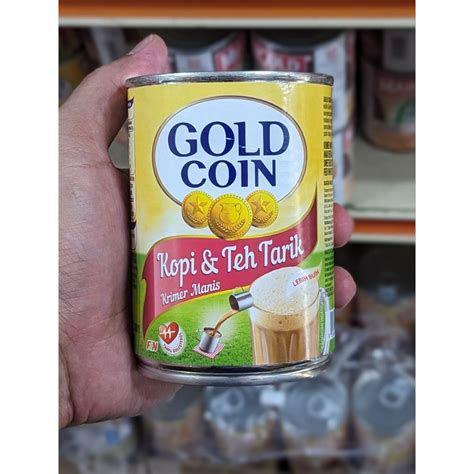 F N Gold Coin Kopi Teh Tarik Susu Krimer Manis Pekat Sweetened Creamer