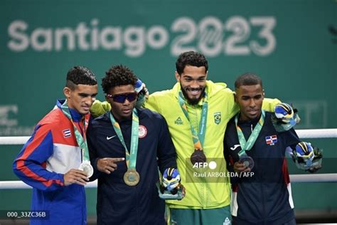 Boxing Panam Santiago Podium