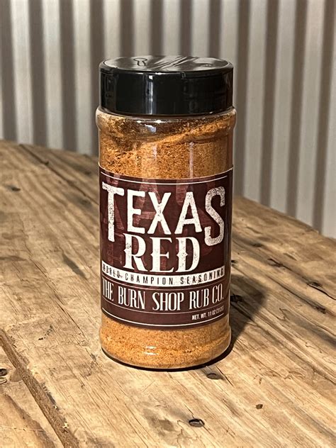 The Burn Shop Rub Co. Texas Red – The Burn Shop