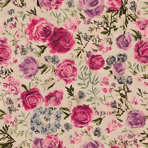 Vintage Floral Backdrop Graphic · Creative Fabrica