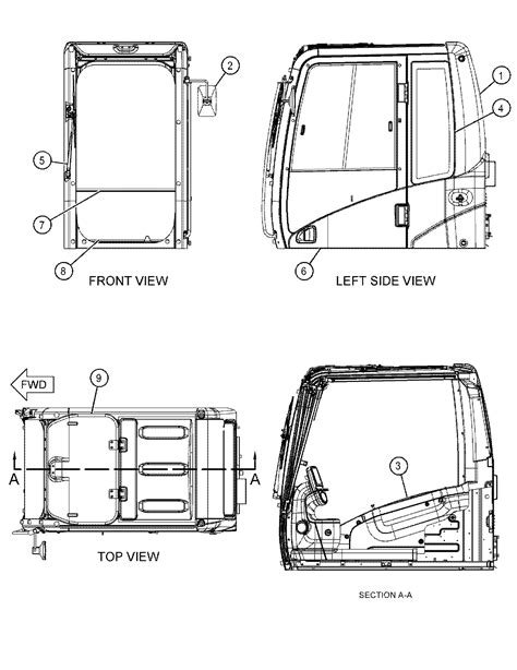 259 7347 ARMREST GP LH S N STN1 UP RDZ1 UP PART OF 421 1434 CONSOLE