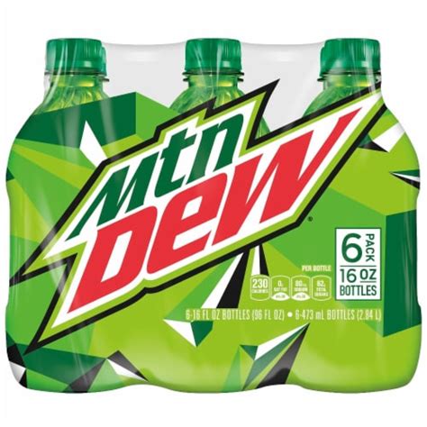 Mountain Dew Soda Bottles Pk Fl Oz King Soopers