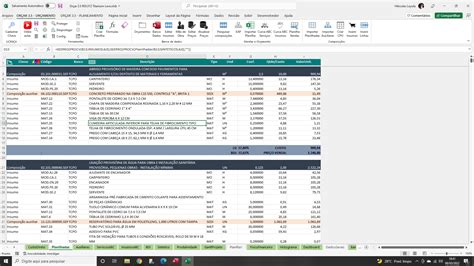 Planilha De Or Amento De Obras Excel V Guia Do Excel