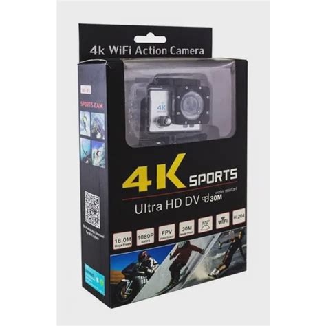 Câmera Filmadora Esportiva Action Pro 4k Ultra Hd Wi fi no Shoptime