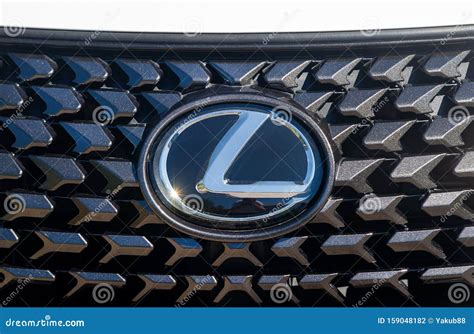 Logo of Lexus editorial photography. Image of brand - 159048182