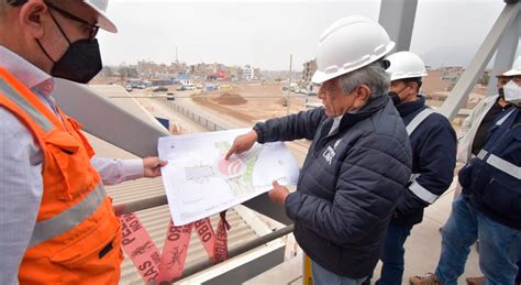 Ampliación Del Tramo Norte Del Metropolitano Presenta 825 De Avance Perúconstruye