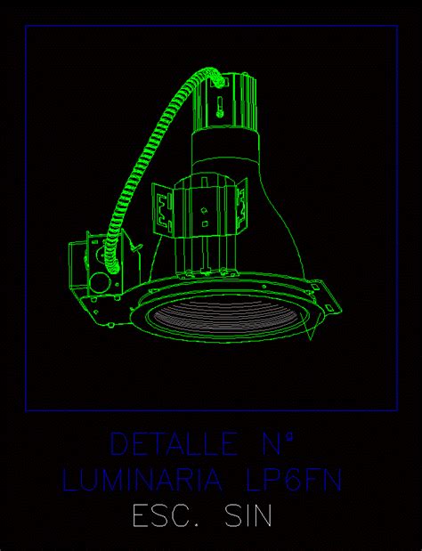 Luminarias En Autocad Librer A Cad