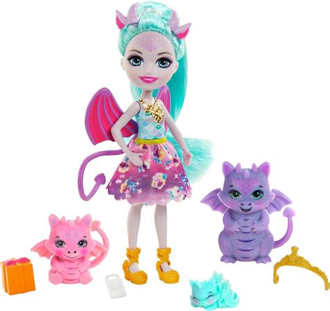 Enchantimals Royals coffret Famille avec mini poupée Deanna Dragon 3