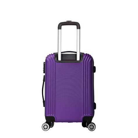 Purple 8 Wheeled Original Cabin Suitcase 57cm Brandalley