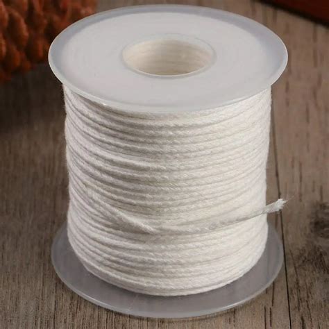 Craft Supplies Gogil New Spool Of Cotton Square Braid Candle Wicks Wick