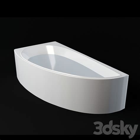 Asymmetric Bath Bathtub 3d Model