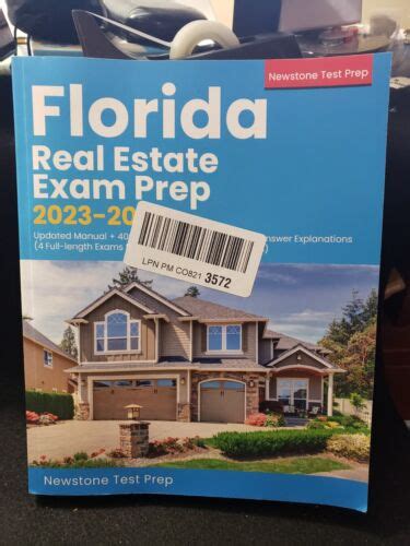 Florida Real Estate Exam Prep 2022 2023 By Newstone Real Estate Test Prep Team Ebay