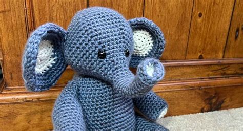 Free Crochet Elephant Pattern By Lucy Kate Crochet