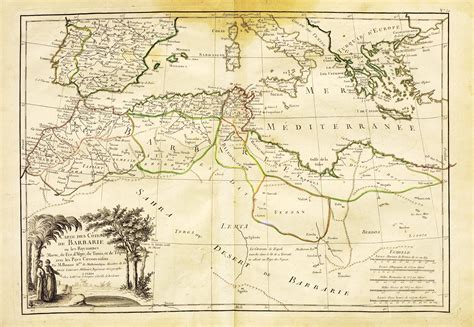 The Barbary Coast (c 1762) [5872 x 4052] : MapPorn