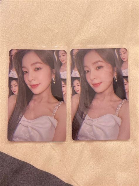 Wts RED VELVET IRENE FEEL MY RHYTHM KMS LUCKY DRAW PHOTOCARD Hobbies