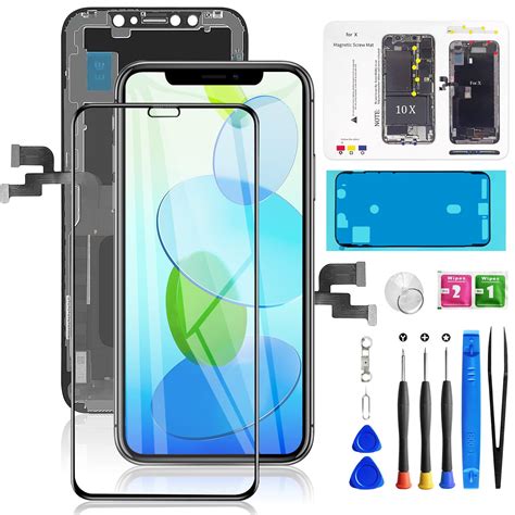 Amazon For IPhone X Screen Replacement 5 8 Inch Mobkitfp Front