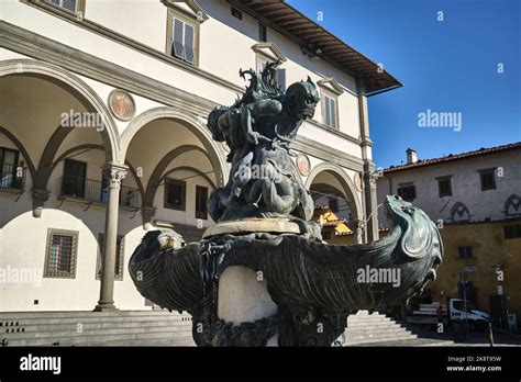 Bronze Fountain Of The Sea Monsters Fontane Dei Mostri Marini By