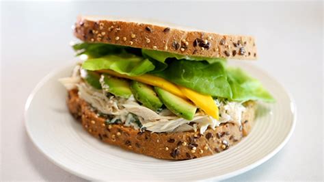 Sandwich au poulet à la mangue et à l avocat Vidéo Dailymotion