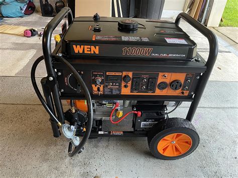 WEN DF1100T 11 000 Watt 120V 240V Dual Fuel Portable Generator Review