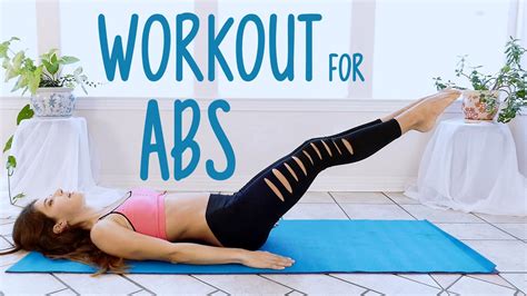 Flat Tummy Skinny Abs Workout 20 Minute At Home Fitness Routine For