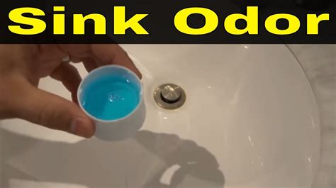 How To Get Rid Of Sink Odor Easy Tutorial For A Stinky Sink YouTube