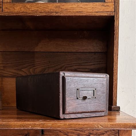 Card Catalog Cabinet Etsy