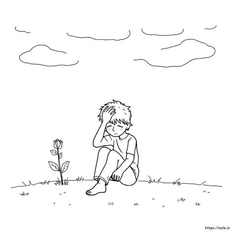 dibujos de depresion  colorear