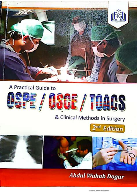 Solution Dogar Ospe Osce Toacs Studypool