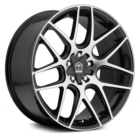 Motiv® 409mb Magellan Wheels Gloss Black With Mirror Machined Face Rims