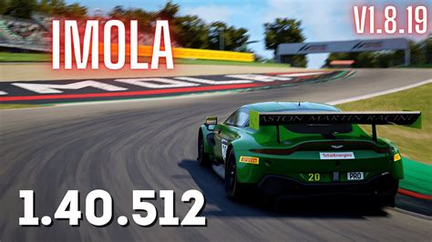 Assetto Corsa Competizione Aston Martin V8 Vantage GT3 Imola