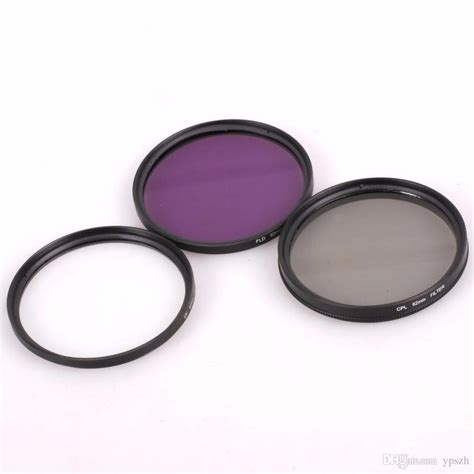 Kit Filtros Uv Clp Fld Lente De Mm Canon Nikon Sony R